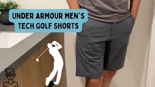 The Best Golf Shorts On Amazon! Under Armour Men's Tech Golf Shorts