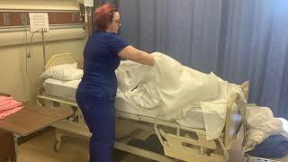 Making an Occupied Bed (Kentucky Nurse Aide, Nursing Assistant, KNAT, CNA, SRNA)