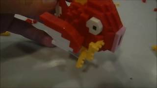 Pokemon Magikarp - timelapse (LNO -  318 pieces) ¦ Blockamania