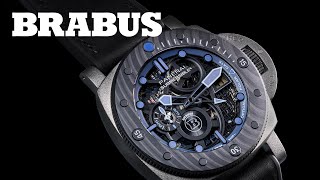 The Panerai Submersible S BRABUS Blue Shadow Edition