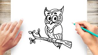How to Draw An Owl In A Tree