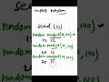 Python - 042 : Use of seed() function is python #python #pythonprogramming #pythontutorial