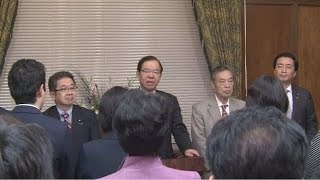 議員団総会で志位委員長決意表明