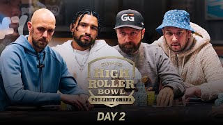 Super High Roller Bowl Pot Limit Omaha | $100,000 Buy-in with Daniel Negreanu & Stephen Chidwick