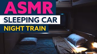 ASMR Sleep Car Train - Night Travel | For sleep and Focus | REM relaxing Sound