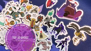 Ranking Ghost Type Pokémon - TOP 10 Ghosts