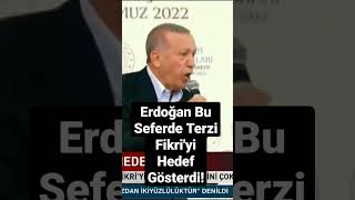 Erdoğan Bu Seferde Terzi Fikri'yi Hedef Gösterdi! #erdoğan #haber #shorts