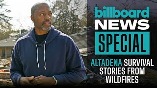 Altadena Residents Share Survival Stories From The Eaton Wildfire | Billboard News