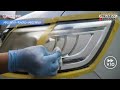 eng sub restore yellowing headlight with magic eraser sponge what happens if you use on headlight