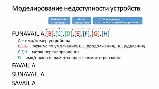 РК6. Имитационное моделирование. Моделирование прерывания и недоступности устройств