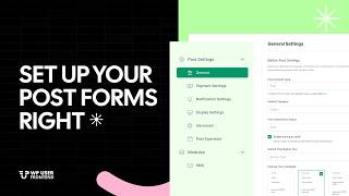 How to Configure Frontend Post Forms in WordPress