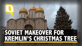 Kremlin’s Christmas Tree Gets Soviet Makeover