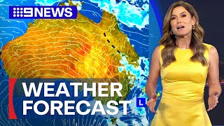 Australia Weather Update: Showers and possible storms | 9 News Australia