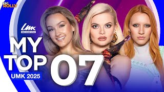 🇫🇮 UMK 2025 | My Top 7 (Finland Eurovision 2025)