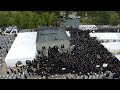 DRONE VIDEO: Yartzheit Of Satmar Rebbe In Kiryas Joel |  כ