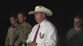 Texas sheriff speaks after mass shooting suspect's arrest