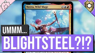 Ummm...Blightsteel Colossus?!? | Neera, Wild Mage | Commander Legends Baldur's Gate Spoiler | MTG