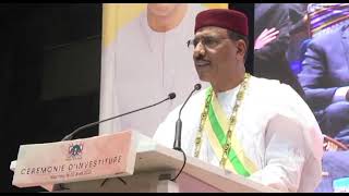 Niger, DISCOURS D'INVESTITURE DU PRÉSIDENT MOHAMED BAZOUN