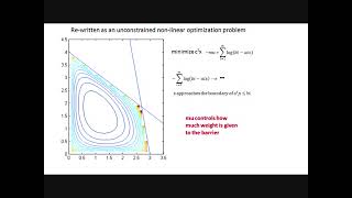 Interior Point Method Demonstration