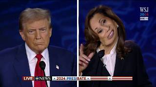 Totally legit Trump vs. Harris debate