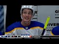 tage thompson thinks he scored but karel vejmelka makes amazing goal line save