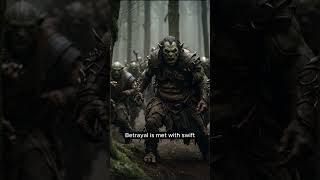 These Orcs Dared to Betray Sauron #shorts #lotr #orcs