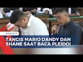 Mario Dandy dan Shane Lukas Menangis Saat Bacakan Pleidoi di Sidang Penganiayaan David Ozora