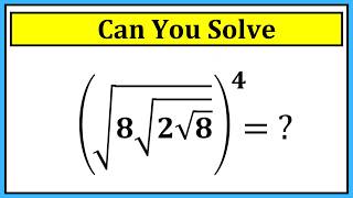 Nice Square Root Math Simplification | Can You Solve this !!!| Algebra| NO CALCULATOR