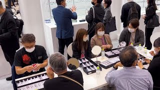 iOFT2022　国際メガネ展　展示会初日の様子【2022年10月18(火）-20日（木）盛大に開催中！】