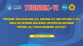 ACARA YUDISIUM - V FAKULTAS EKONOMI DAN BISNIS