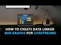 How to Create dynamic Bar Graphs for Livestreams | Link Data to Livestream Graphs | @WASP3DOfficial