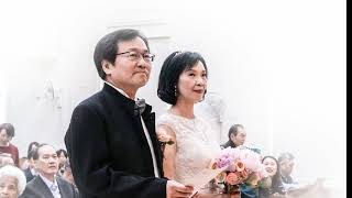 史中信長老廖淑惠執事結婚禮拜