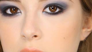 Navy Smokey Eye Makeup Tutorial