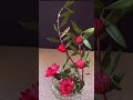 flower arrangement ideas scarlet petals graceful harmony of red chrysanthemum blossoms