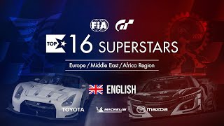 Gran Turismo Sport Top 16 Superstars - Round 7 - EMEA Region [English]