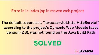 [SOLVED] The superclass "javax.servlet.http.HttpServlet" not found on the Java Build Path.