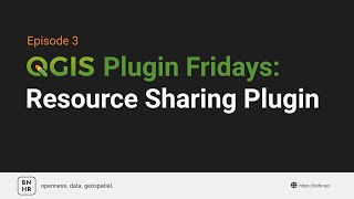 QPF Ep 3: Share QGIS styles, scripts, etc. using the Resource Sharing Plugin