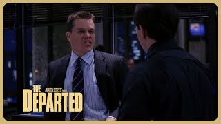 The Departed (2006) | Confrontation between Sullivan and Dignam | 4K