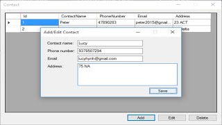 Entity Framework - Insert Update Delete Select in SQL Server | FoxLearn