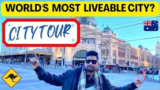 🌆 World's Most Liveable City -Tour | Melbourne City Walk | Australia Tamil Vlog | Melbourne Macha