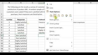 How to Construct a Frequency Table using Countif Function in Excel
