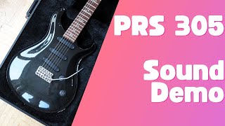 PRS 305 25th Anniversary guitar - Sound Demo