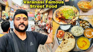 Varanasi famous Street Food || Kashi Vishwanath Darshan with all details || best hotel, food & more