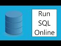 How to Run SQL Online (without installing)