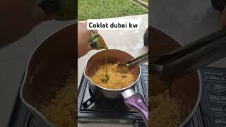 Nyoba bikin coklat dubai yg lagi viral