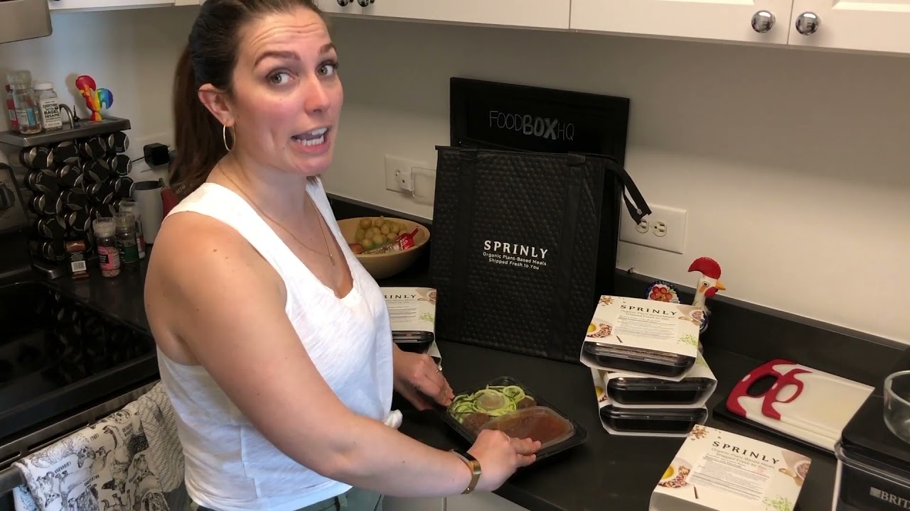 Sprinly FoodBoxHQ Review How Good Is This Vegan Meal Delivery Service ...