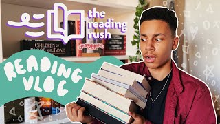READING RUSH | the reading vlog where i didn't rush to read