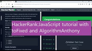 HackerRank: JavaScript toFixed() example