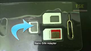 Nano SIM Adapter for both Samsung Galaxy and Iphone (Unboxing)