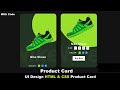Html Product Card Using HTML and CSS || Ecommerce product card